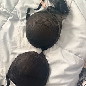 Victoria's Secret Black Lace Underwire Bra